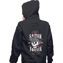 Load image into Gallery viewer, Shirts Zippered Hoodies, Unisex / Small / Dark Heather Saiyan Forever