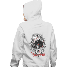 Load image into Gallery viewer, Shirts Zippered Hoodies, Unisex / Small / White Forest Princess