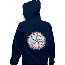Load image into Gallery viewer, Daily_Deal_Shirts Zippered Hoodies, Unisex / Small / Navy Glaive Star