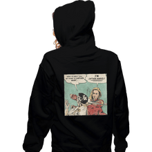 Load image into Gallery viewer, Shirts Zippered Hoodies, Unisex / Small / Black I'm Captain Marvel!