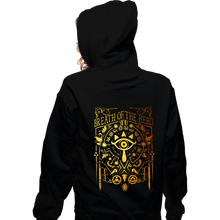 Load image into Gallery viewer, Daily_Deal_Shirts Zippered Hoodies, Unisex / Small / Black Breath Of The Hero