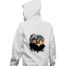 Load image into Gallery viewer, Secret_Shirts Zippered Hoodies, Unisex / Small / White The Robot Touch