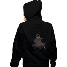Load image into Gallery viewer, Shirts Zippered Hoodies, Unisex / Small / Black Susuwatari Hole