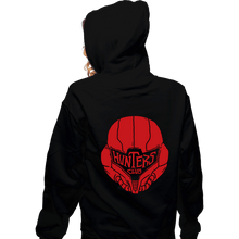 Load image into Gallery viewer, Last_Chance_Shirts Zippered Hoodies, Unisex / Small / Black Hunter's Club