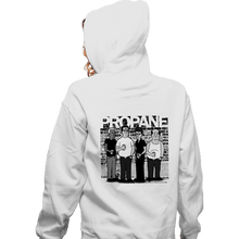 Load image into Gallery viewer, Secret_Shirts Zippered Hoodies, Unisex / Small / White Propane.