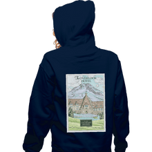 Load image into Gallery viewer, Shirts Zippered Hoodies, Unisex / Small / Navy Stay at the Overlook Hotel