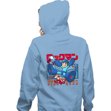Load image into Gallery viewer, Daily_Deal_Shirts Zippered Hoodies, Unisex / Small / Royal Blue Mega Nostalgia