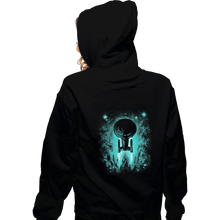 Load image into Gallery viewer, Shirts Pullover Hoodies, Unisex / Small / Black Voyages In Space