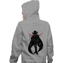 Load image into Gallery viewer, Shirts Zippered Hoodies, Unisex / Small / Sports Grey Crimson Britannia