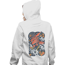 Load image into Gallery viewer, Shirts Zippered Hoodies, Unisex / Small / White Char's Counterattack