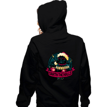 Load image into Gallery viewer, Daily_Deal_Shirts Zippered Hoodies, Unisex / Small / Black Darth The Halls