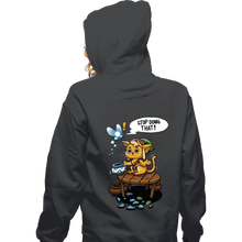 Load image into Gallery viewer, Secret_Shirts Zippered Hoodies, Unisex / Small / Dark Heather Stop Doing That!