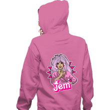 Load image into Gallery viewer, Secret_Shirts Zippered Hoodies, Unisex / Small / Red Jem Barbie