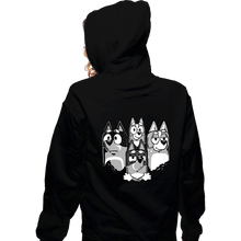 Load image into Gallery viewer, Daily_Deal_Shirts Zippered Hoodies, Unisex / Small / Black Bluemian Rhapsody