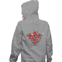 Load image into Gallery viewer, Shirts Zippered Hoodies, Unisex / Small / Sports Grey Adventure Party
