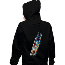 Load image into Gallery viewer, Daily_Deal_Shirts Zippered Hoodies, Unisex / Small / Black The Chameleon Device