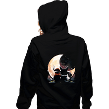 Load image into Gallery viewer, Daily_Deal_Shirts Zippered Hoodies, Unisex / Small / Black Viking Night