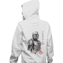 Load image into Gallery viewer, Shirts Pullover Hoodies, Unisex / Small / White Din Djarin