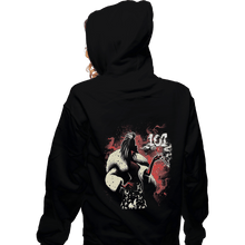 Load image into Gallery viewer, Shirts Zippered Hoodies, Unisex / Small / Black Devil Woman