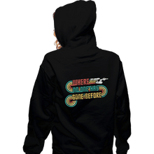 Load image into Gallery viewer, Daily_Deal_Shirts Zippered Hoodies, Unisex / Small / Black Vintage Gone Before
