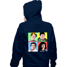 Load image into Gallery viewer, Secret_Shirts Zippered Hoodies, Unisex / Small / Navy The Hawkins Four