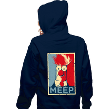Load image into Gallery viewer, Daily_Deal_Shirts Zippered Hoodies, Unisex / Small / Navy MEEP