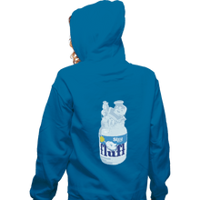 Load image into Gallery viewer, Shirts Pullover Hoodies, Unisex / Small / Sapphire Stay Fluft