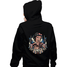 Load image into Gallery viewer, Daily_Deal_Shirts Zippered Hoodies, Unisex / Small / Black Snow White Krueger
