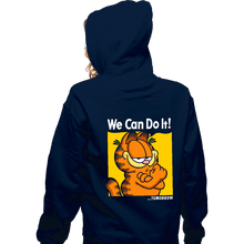 Load image into Gallery viewer, Secret_Shirts Zippered Hoodies, Unisex / Small / Navy We Can Do It Tomorrow