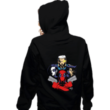 Load image into Gallery viewer, Secret_Shirts Zippered Hoodies, Unisex / Small / Black X-Force Rhapsody