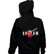 Load image into Gallery viewer, Shirts Zippered Hoodies, Unisex / Small / Black Say It