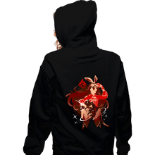 Load image into Gallery viewer, Shirts Zippered Hoodies, Unisex / Small / Black Gliding Champion Amber