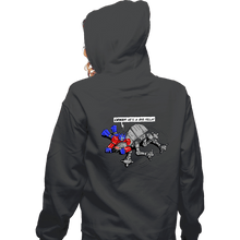 Load image into Gallery viewer, Secret_Shirts Zippered Hoodies, Unisex / Small / Dark Heather Prime Hunter!