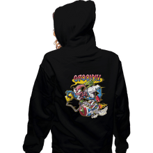Load image into Gallery viewer, Shirts Zippered Hoodies, Unisex / Small / Black Groovy Fink