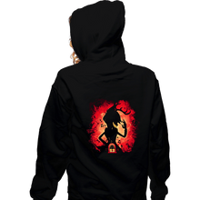 Load image into Gallery viewer, Daily_Deal_Shirts Zippered Hoodies, Unisex / Small / Black Deer Demon