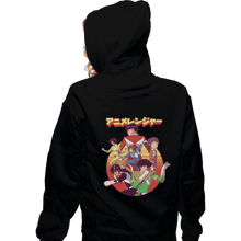 Load image into Gallery viewer, Shirts Zippered Hoodies, Unisex / Small / Black Animerenja