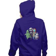 Load image into Gallery viewer, Shirts Zippered Hoodies, Unisex / Small / Violet Nightmare BFFs