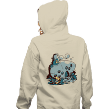 Load image into Gallery viewer, Shirts Zippered Hoodies, Unisex / Small / White Ocarina Resting Cabin
