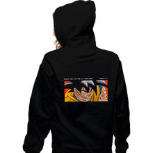 Load image into Gallery viewer, Shirts Zippered Hoodies, Unisex / Small / Black Goku Continue