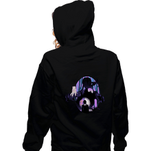 Load image into Gallery viewer, Daily_Deal_Shirts Zippered Hoodies, Unisex / Small / Black Wednesday Shadows
