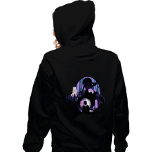 Load image into Gallery viewer, Daily_Deal_Shirts Zippered Hoodies, Unisex / Small / Black Wednesday Shadows