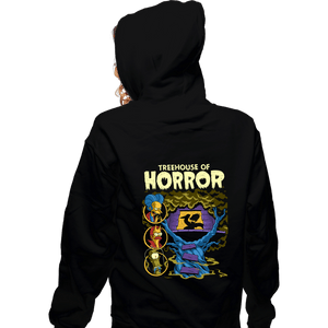 Daily_Deal_Shirts Zippered Hoodies, Unisex / Small / Black Treehouse Comics
