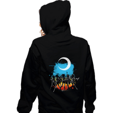 Load image into Gallery viewer, Shirts Zippered Hoodies, Unisex / Small / Black Inked Sailors