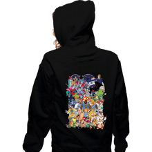 Load image into Gallery viewer, Secret_Shirts Zippered Hoodies, Unisex / Small / Black Saturday Mornings