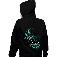 Load image into Gallery viewer, Shirts Zippered Hoodies, Unisex / Small / Black Cheshire Point To Point