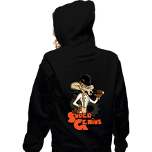 Load image into Gallery viewer, Daily_Deal_Shirts Zippered Hoodies, Unisex / Small / Black A Clockwork Genius
