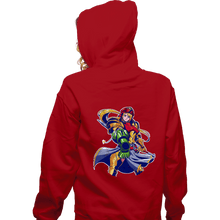 Load image into Gallery viewer, Last_Chance_Shirts Zippered Hoodies, Unisex / Small / Red Full Armor Hunter
