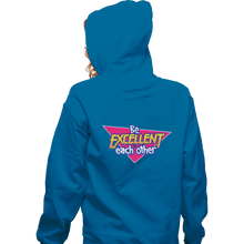 Load image into Gallery viewer, Shirts Pullover Hoodies, Unisex / Small / Sapphire Party On Dudes