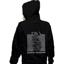 Load image into Gallery viewer, Daily_Deal_Shirts Zippered Hoodies, Unisex / Small / Black Puppet Division