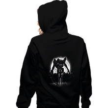 Load image into Gallery viewer, Shirts Zippered Hoodies, Unisex / Small / Black Moonlight Unit 01
